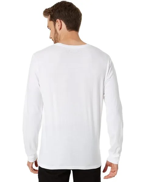 Футболка с длинным рукавом Hurley One & Only Solid Long Sleeve Tee, белый