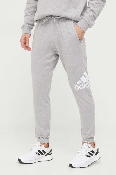 Джоггеры adidas, серый