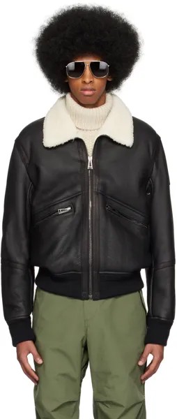 Черная короткая дубленка Tracer Belstaff