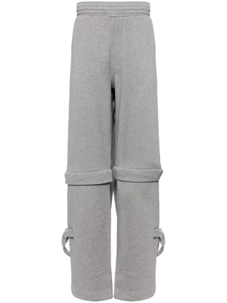 Givenchy спортивные брюки со съемными деталями, серый