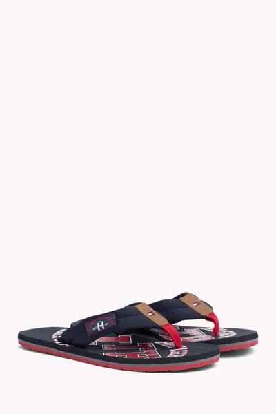 Незаменимые пляжные сандалии Tommy Hilfiger, синий