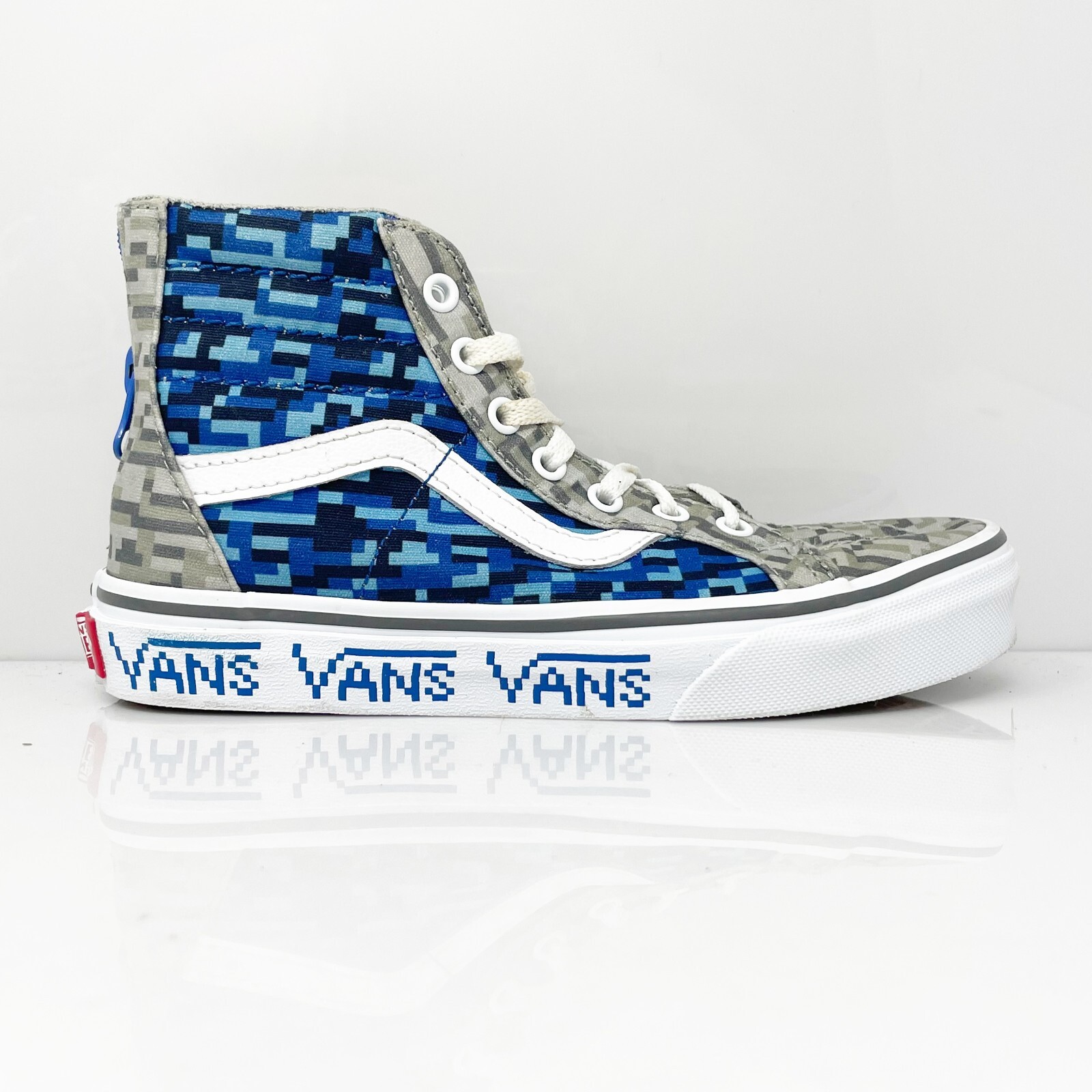 Vans Boys Sk8 Hi 721356 Серые повседневные кроссовки, размер 2