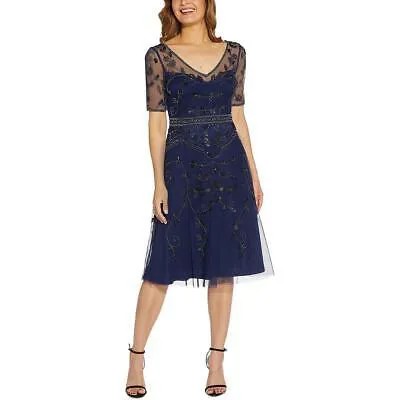 Женское украшенное коктейльное и вечернее платье Adrianna Papell BHFO 6253