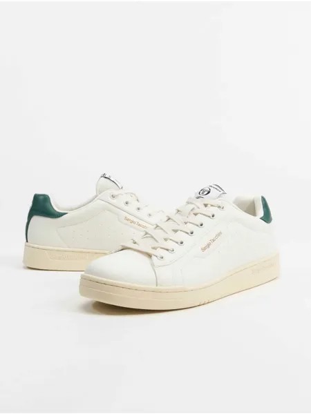 Кроссовки на шнуровке Sergio Tacchini, цвет white dk green