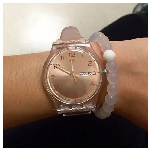 Наручные часы swatch, розовый
