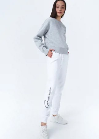 Спортивные брюки женские Guess O1BA11 белые 42 RU
