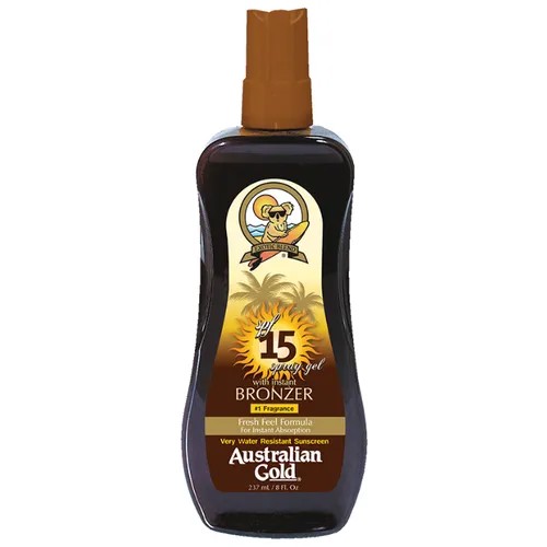Australian Gold Спрей-гель с бронзатором SPF 15 237 мл