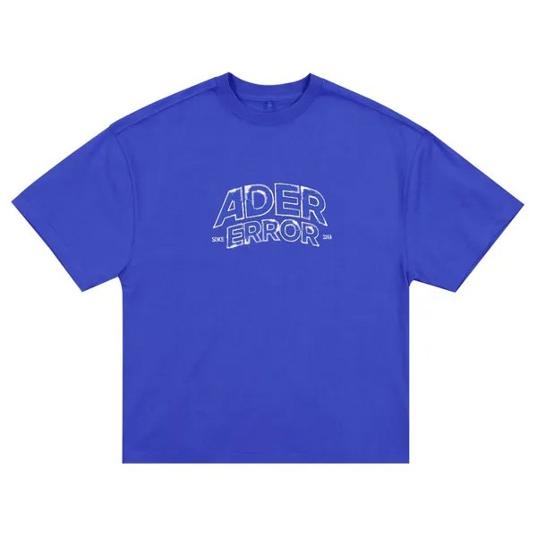 Футболка Ader Error 'Blue', синий