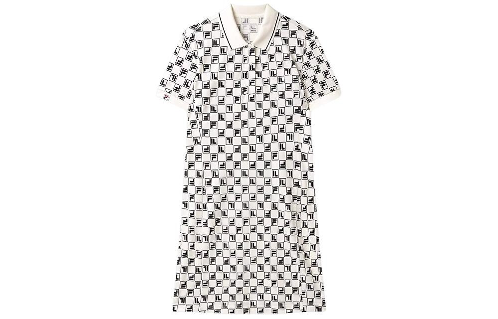 FILA Женские шорты-платье с рукавами, цвет Allover Print