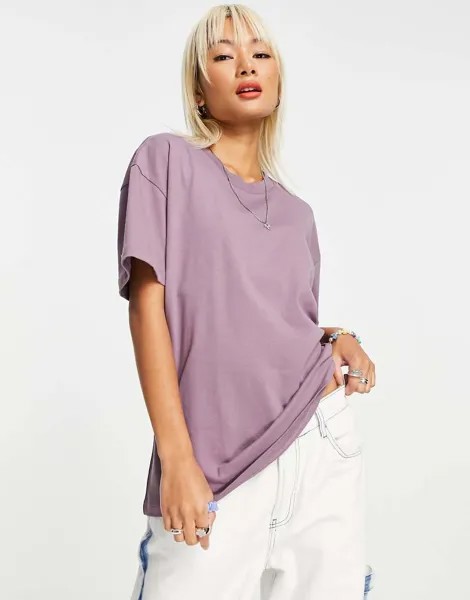 Фиолетовая oversized-футболка ASOS DESIGN Ultimate-Фиолетовый