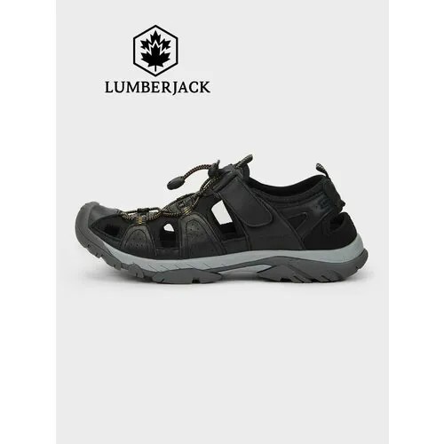 Сандалии Lumberjack, размер 45, черный/серый