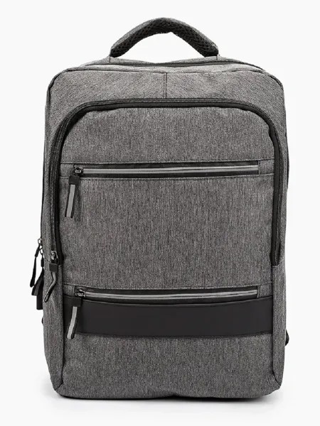 Рюкзак унисекс Rosedena back-46-2320 темно-серый, 43х36х13 см