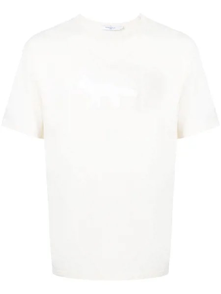 Maison Kitsuné Fox-stamp T-shirt