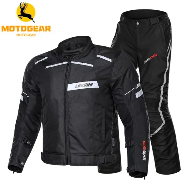 Мотоциклетная куртка LYSCHY Urban, пальто для езды на мотоцикле, светоотражающая одежда, мужской защитный костюм, снаряжение, гоночные куртки