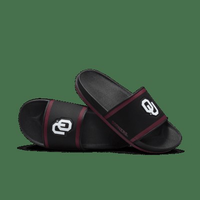 Шлепанцы Nike Offcourt (Oklahoma) Slide, цвет Black/Team Crimson/White