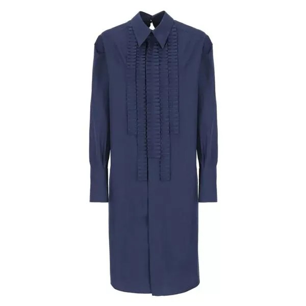 Платье cotton dress Marni, синий