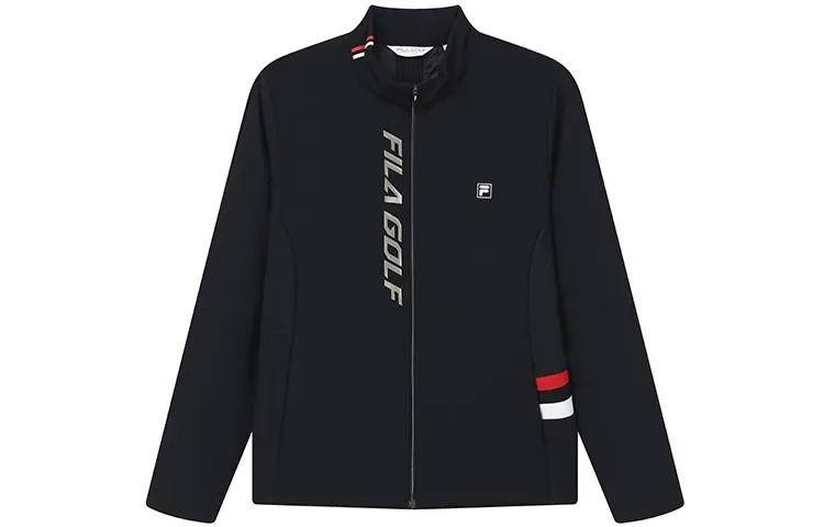Спортивная стеганая куртка мужская темно-синяя Fila, цвет Legend Blue