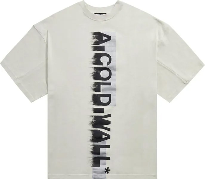 Футболка A-Cold-Wall* Large Logo T-Shirt 'Slate Grey', серый
