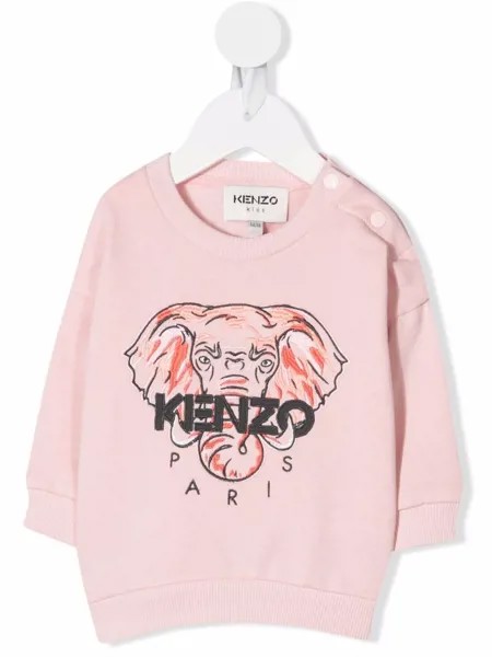 Kenzo Kids толстовка с принтом