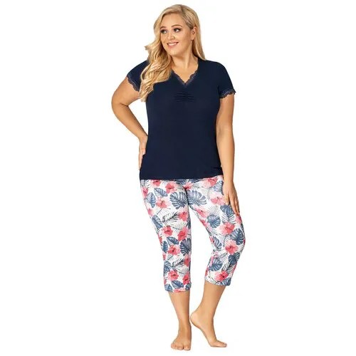 Пижама женская Donna Mila 3/4 plus pyjamas (Размер: 6XL)