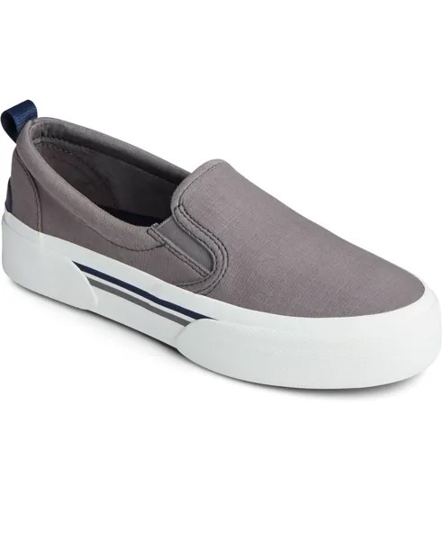 Женские высокие слипоны Pier Wave Sperry, серый