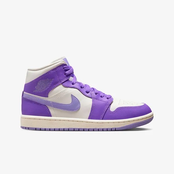 Кроссовки 1 Mid 'Purple Teal' Jordan, фиолетовый