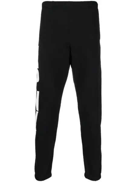 Heron Preston спортивные брюки с нашивкой-логотипом, черный