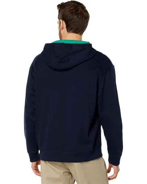 Худи Nautica Sustainably Crafted Logo Hoodie, темно-синий