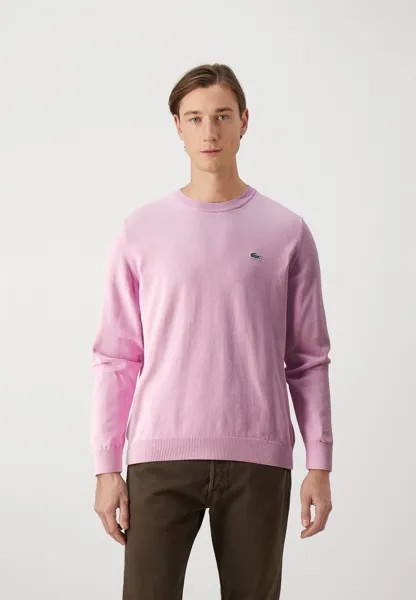 Вязаный свитер ESSENTIAL CREW NECK Lacoste, цвет gelato
