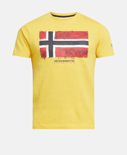 Футболка Geographical Norway, желтый