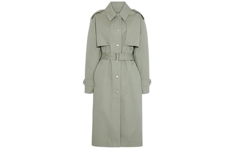 Женский тренч COACH, цвет Light Green