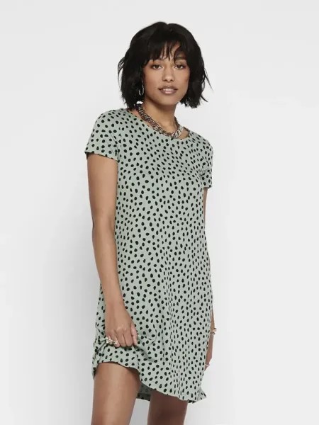 Мини-платье ONLBERA BACK LACE UP S/S DRESS JRS NOOS 