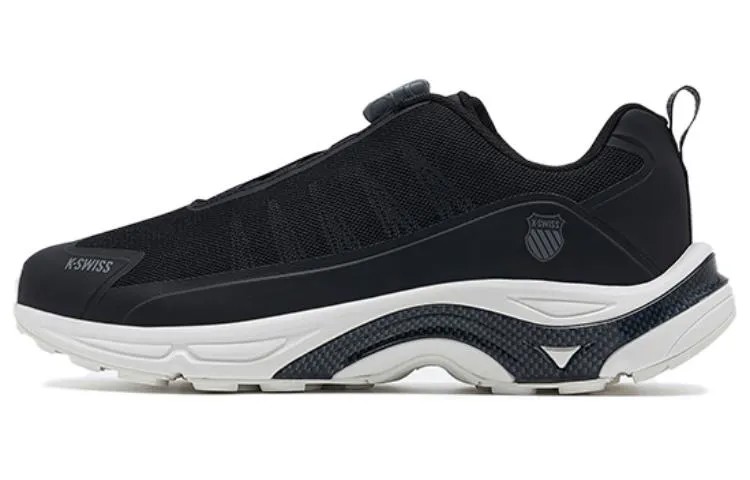 Кроссовки KSWISS Lifestyle Shoes Men Low-top Pure Black/pearl Gray/white Lilies, черный