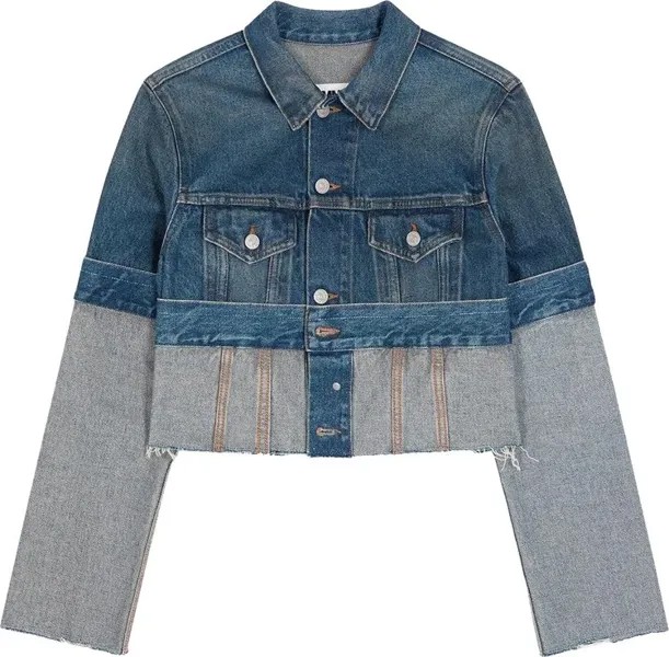 Куртка MM6 Maison Margiela Denim Jacket Medium Blue, синий