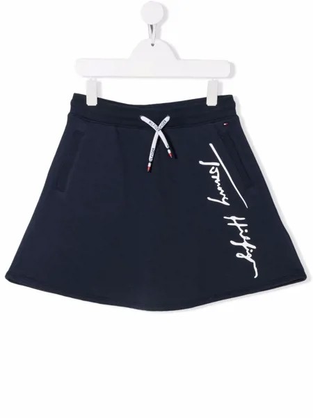 Tommy Hilfiger Junior юбка с кулиской и логотипом