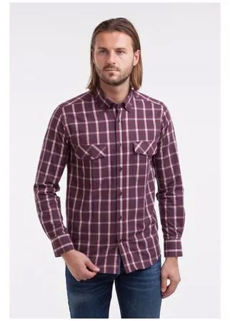 Рубашка Westrenger размер 50/L бордовый