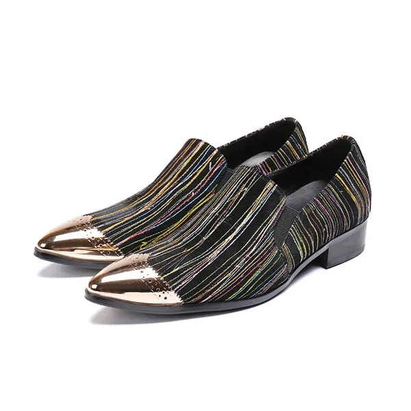 2019 искусственная кожа, каблук с шипами, свадебные туфли, золотые, серебряные мужские роскошные лоферы, блестящие туфли-броги, Италия