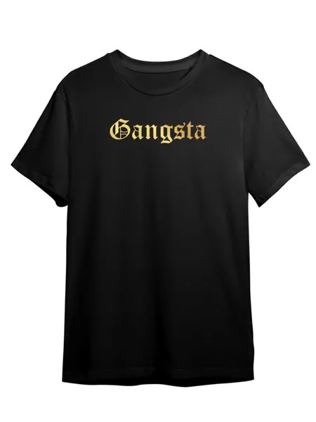 Футболка унисекс Каждому Своё Gangsta/OG/Гангстер STGO16ZG черная 5XL