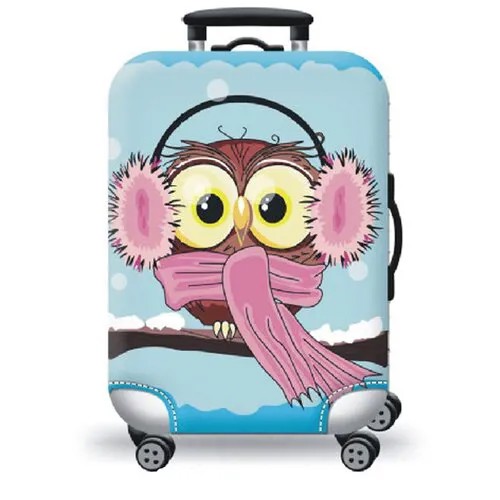Чехол на чемодан S SUPRA подходит для чемоданов размера S/ Товары для путешествий / В поездку / Защитный чехол для багажа