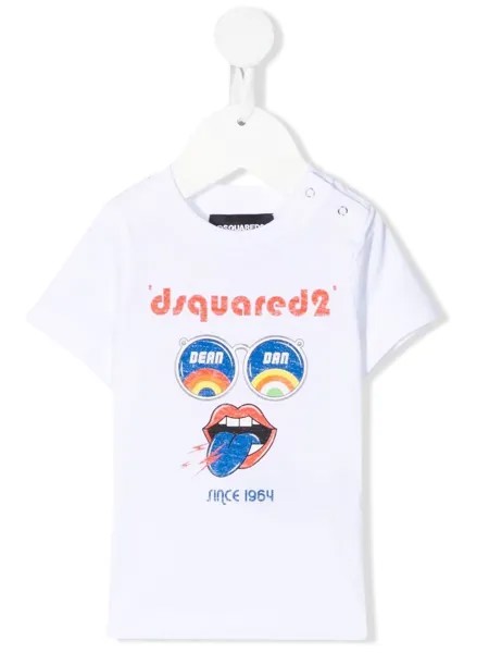 Dsquared2 Kids футболка с графичным принтом