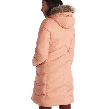 Пуховик Montreaux женский Marmot, цвет Rose Gold