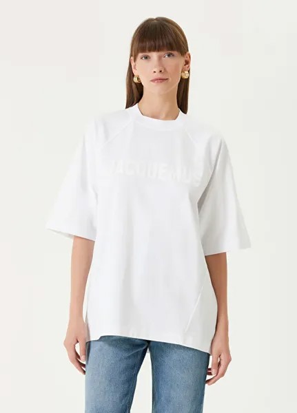 Футболка с логотипом Jacquemus, белый