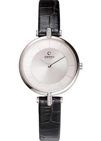Fashion наручные  женские часы Obaku V168LECIRB. Коллекция Leather