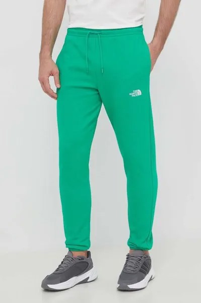 Спортивные штаны The North Face, зеленый