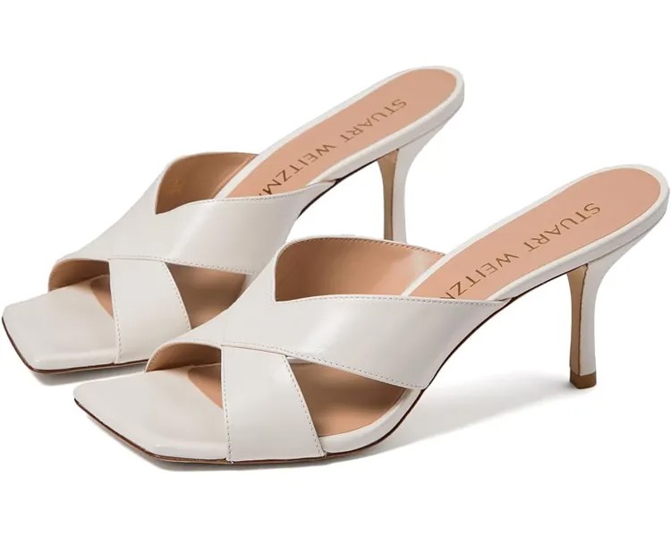 Туфли Stuart Weitzman Carmen 75 Slide, цвет Seashell