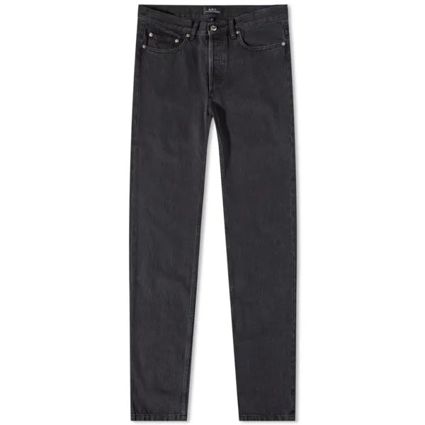 A.P.C. Новые стандартные джинсы, черный