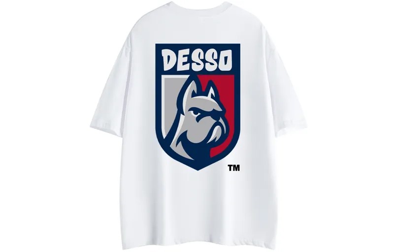 Футболка Desso унисекс, Красный