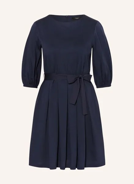 Трикотажное платье jumbo Weekend Maxmara, синий