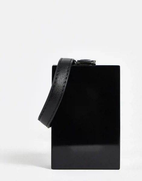 Черная прямоугольная сумка ASOS DESIGN-Черный