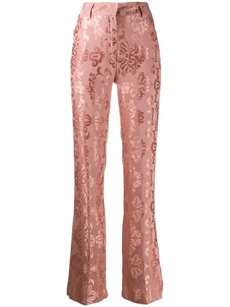 Ann Demeulemeester брюки с вышивкой